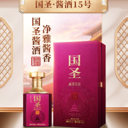 百年糊涂 国圣酱酒15号 53%vol 酱香型白酒 500ml