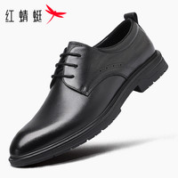 红蜻蜓 2026新款男鞋商务德比鞋正装皮鞋真皮新郎结婚专用皮鞋
