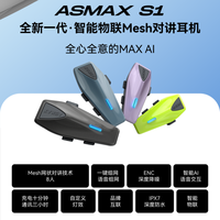 ASMAX S1 智能降噪蓝牙耳机 防水高清音质充电摩托车蓝牙耳机