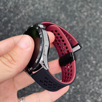 双色透气硅胶 华为手表GT6/GT5pro/watch3/fit4 表带