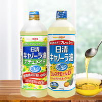 日清 日本原装进口菜籽油 低芥酸 清淡健康 少油腻 食用油