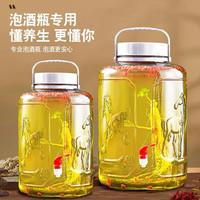 常青藤 IVY 常青藤 家用酒坛 泡酒玻璃瓶 玻璃罐 青梅杨梅果酵素酿酒空瓶子