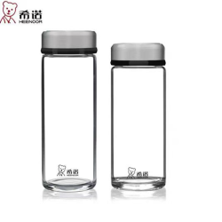 希诺 加厚单层玻璃杯 透明 500ml