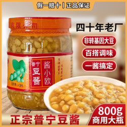 林瑞兴 普宁豆酱 黄豆酱豆瓣酱 800g 大瓶装