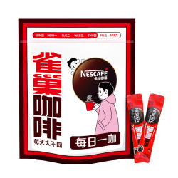 雀巢 速溶咖啡 醇品 30条袋装 美式纯黑咖啡粉
