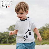 ELLE BABY 简约纯棉透气凉感T恤（2件）