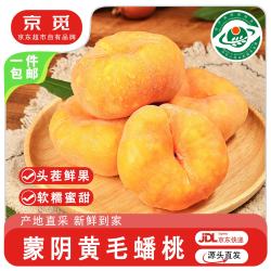 京觅 山东蒙阴黄金毛蟠桃 150g+特大果 5斤