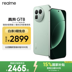真我 GT8 5G手机 12GB+256GB 格林