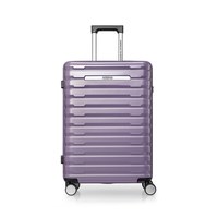 美旅 箱包横条纹商务登机行李箱双排飞机轮TSA密码锁拉杆箱20英寸NJ2卡其色