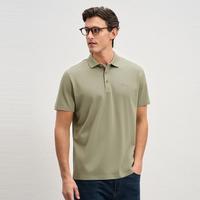 EMZ 鄂尔多斯 桑蚕丝抑菌亲肤 男士POLO衫