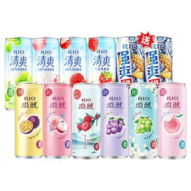 锐澳 预调鸡尾酒 混合口味 330ml*12罐