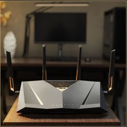 华硕 RT-BE88U家用无线电竞Ai路由器路WiFi7双频7200M 4*2.5G网口