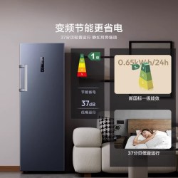 海信 240升立式冰柜 变频一级能效风冷无霜冷柜 BD-240WPVUT