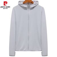 皮尔·卡丹 男士UPF50+连帽防晒衣