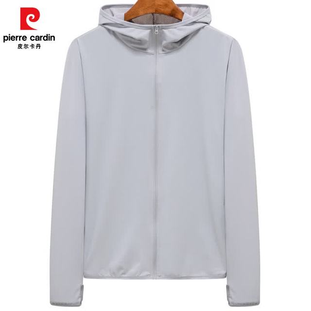 皮尔·卡丹 男士UPF50+连帽防晒衣
