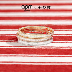 APM Monaco Torsade手镯手饰送女友老婆七夕情人节礼物