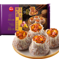 思念 黑松露玉米火腿纸皮烧麦200g 赠汤圆