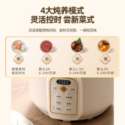 天际 新款电炖锅多功能炖汤煲汤锅家用煮粥专用陶瓷辅食锅小型砂锅
