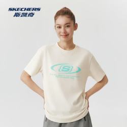 斯凯奇 男女纯棉运动T恤