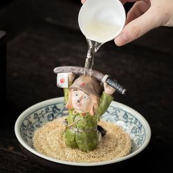 艾格辰 日本兵投降变色茶宠
