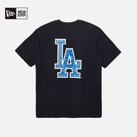 NEW ERA Newera系列纽亦华印花圆领套头夏季美式短袖T恤情侣潮流百搭