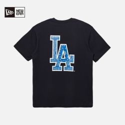 NEW ERA Newera系列纽亦华印花圆领套头夏季美式短袖T恤情侣潮流百搭