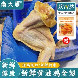 南大雁 广东黄油鸡全翅 1500g