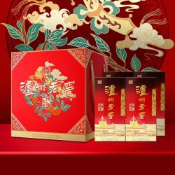 泸州老窖 六年窖头曲52度500ml×6瓶事事如意礼盒浓香型高度白酒