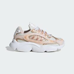 adidas 三叶草 OZMILLEN ELASTIC 女中童轻盈百搭运动老爹鞋