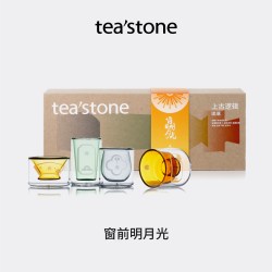 tea'stone 窗前 茶杯 高硼硅玻璃 双层 51mL-100mL 窗前明月光