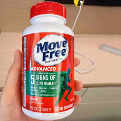 益节 MoveFree 益节 氨糖软骨素维骨力钙片 绿瓶 大瓶120粒×2瓶