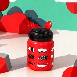 雄泰 A7 保温杯 280ml 喜红