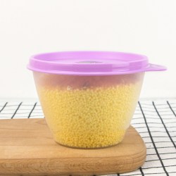 特百惠 塑料保鲜盒密封小盒子便携零食干果储存罐密封收纳盒