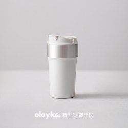 欧莱克 OLK-H8162 保温杯 316不锈钢 60分钟 陶白
