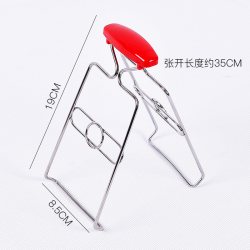 和则兴 Hezexing 和则兴 98739-1 不锈钢筷架 四格筷子盒 长32x宽25x高7CM