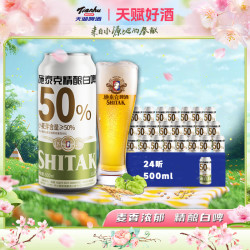 天湖啤酒 施泰克精酿白啤 500ml*24听