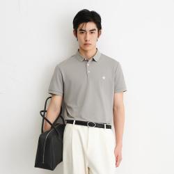 太平鸟 桑蚕丝 男士Polo衫