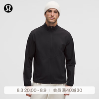 lululemon 丨Lightweight Stretch 男士弹力夹克 防晒 LM4ARMS 夜蛾黑 S