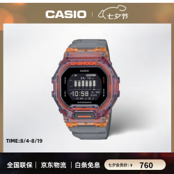 CASIO G-SHOCK G-SQUAD系列 45.9毫米电子腕表 GBD-200SM-1A5