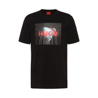 BOSS HUGO BOSS 100%棉 Logo印花 男士短袖T恤