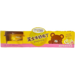 巧妈妈 clevermama）芝士牛奶布丁50g*3杯