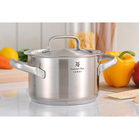 WMF 福腾宝 Gourmet Plus 0724166030 不锈钢汤锅 16cm 纯色