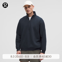 lululemon 丨Steady State 男士半拉链卫衣*拉绒 LM3FA9S 海军蓝 M