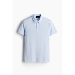 H&M 男士时尚潮流翻领短袖POLO衫 0967154