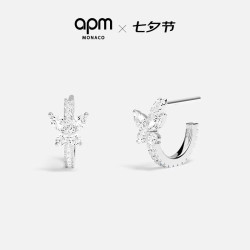APM Monaco 迷你蝴蝶耳环轻奢高级感耳饰送女生女友老婆生日七夕情人节礼物