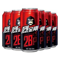 移动端：珠江啤酒 28°P珠江烈金刚啤酒500mL*12罐整箱高浓原酿发酵烈性高度啤酒
