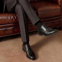 Clarks 其乐男鞋经典复古商务通勤正装休闲皮鞋加宽楦