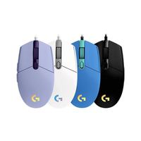 罗技 G102二代有线游戏电竞机械鼠标宏RGB流光灯效cfcsgo电脑鼠标