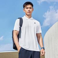 限尺码：特步 综训系列 男士短袖polo衫