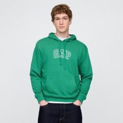 Gap Logo抽绳连帽口袋宽松卫衣